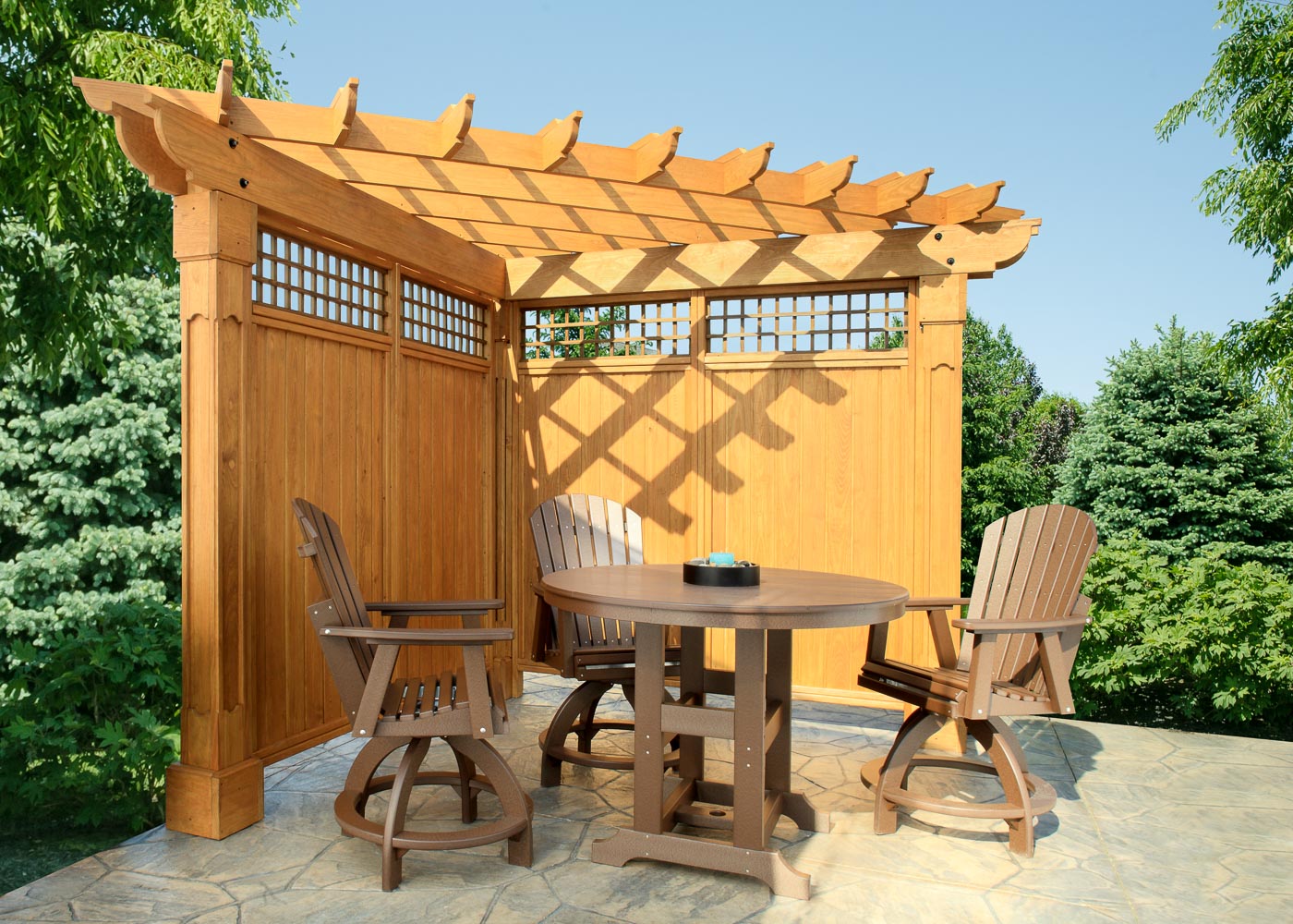Alcove Wood Pergola - Image 4