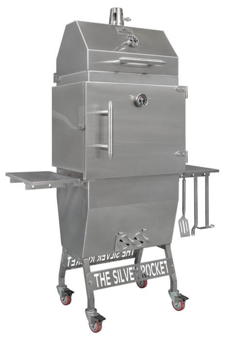 The Silver Rocket Grills Silver Rocket Smoker-Baker