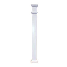 Post Styles Vinyl Square Post 8x8" Vinyl & Composite Post Styles